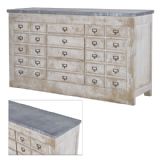 Industrial Multi Drawer Zinc Chest